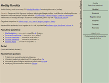 Tablet Screenshot of medi.sargeliai.org